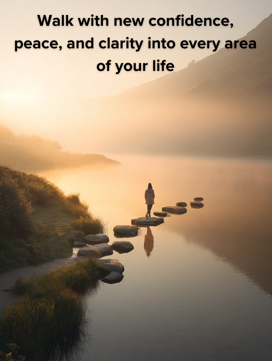 Walk with new confidence, peace, and clarity into every area of your life